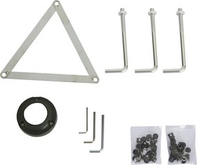 Klasická vonkajšia lampa tmavozelená 235 cm 2-svetlá IP44 - Berta