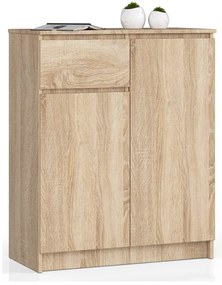Komoda Kilos (dub sonoma). Akcia -13%. Vlastná spoľahlivá doprava až k Vám domov. 1117161