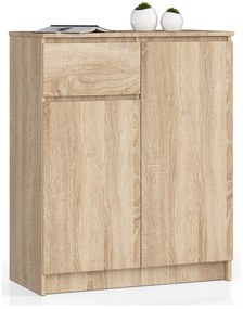 Komoda Kilos (dub sonoma). Akcia -20%. Vlastná spoľahlivá doprava až k Vám domov. 1117161