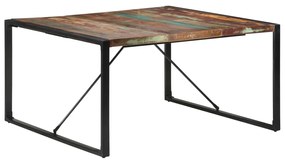 Jedálenský stôl 140x140x75 cm recyklovaný masív