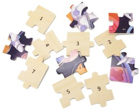 Puzzle na podstavci Viga 44646 24 dielikov - vesmír