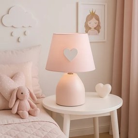 ONLI - Detská lampička TITTA 1xE14/6W/230V 20 cm ružová