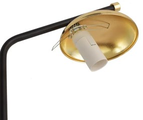 Luster na tyči CARINA 5xE14/40W/230V čierna