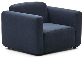 Tmavomodré kreslo Neom – Kave Home