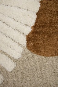 Koberec SKANDI KIDS A1095A béžový / oranžový