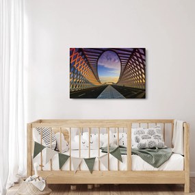 Obraz modernej architektúry mosta (90x60 cm)