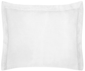SATÉNOVÁ OBLIEČKA NA VANKÚŠ NOVA COLOUR 70X90 CM BIELA