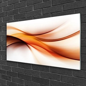 Skleneny obraz Abstrakcie umenie vlny 100x50 cm