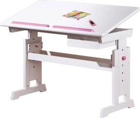 Polohovateľný písací stôl Baru, menitelná farba záražky