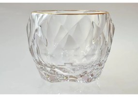 BOHEMIA JIHLAVA HAVANA GOLD POHÁR NA WHISKY 300ML SADA 6 KS