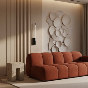 Toolight Toolight, LED nástenné svietidlo 4W, 1000lm, 4000K, APP1798-W, čierna matná, OSW-08979