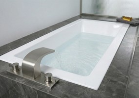 Erga Pureline-S, vaňa 1400x700x400 mm bez nožičiek, biela lesklá, ERG-V07-PURELINE-S-140x070-WH