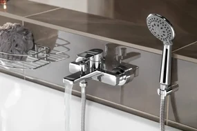 Aqualine Aqualine, DAPHNE nástenná vaňová batéria, chrómová, DH101