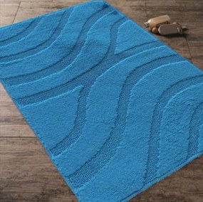 Sada kúpeľňových koberčekov Montana Symphony Ink Blue