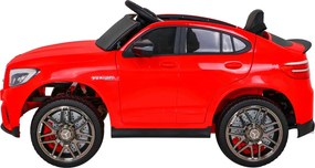 Ramiz Elektrické autíčko Mercedes Benz GLC63S SUV pre deti červené + diaľkové ovládanie
