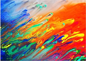 Obraz - Farebná abstrakcia (70x50 cm)
