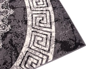 TA Koberec K870A DARK GRAY CHEAP PP CRM Sivý (tmavý) Obdĺžnikový Rozmer: 60x100 cm