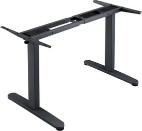 Podnož k písaciemu stolu elektricky výškovo nastaviteľná, antracitová%
