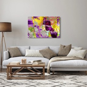 Obraz abstrakcie - maľba (90x60 cm)