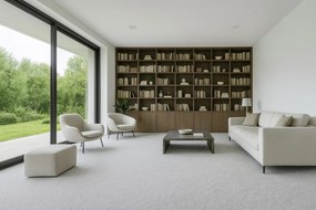 Vopi, Koberec metráž Eton šedý 73 - neúčtujeme odrezky z role, na mieru, šíře 1,33m,1m,2m,3m,4m,na mieru, neúčtujeme odrezky, šedá, filc, kancelária