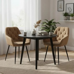 Set - 2 ks Jedálenská stolička AVENBERG LOREN, béžová