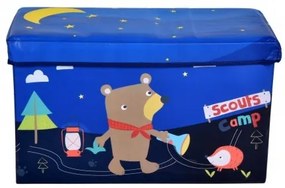 Detský box na hračky s motívom medvedíka