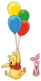 Nálepky na stenu s Disney motívom MACKO PÚ a prasiatko