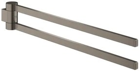 Držiak uterákov GROHE Selection kartáčovaný Hard Graphite G41063AL0, 1 ks