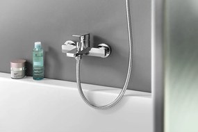 Aqualine Aqualine, DAPHNE nástenná vaňová batéria, chrómová, DH101