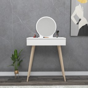 Kozmetický stolík Siena White