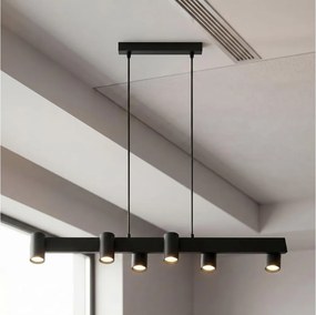 BRILAGI - Závesné svietidlo SELE na lankách 6xGU10/30W/230V čierne