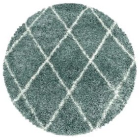 Ayyildiz koberce Kusový koberec Alvor Shaggy 3401 blue kruh - 80x80 (priemer) kruh cm