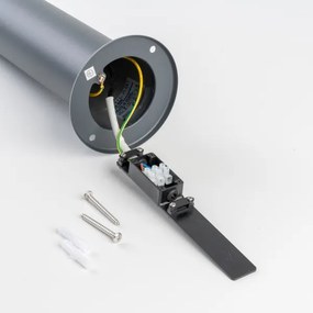 BRILAGI - LED vonkajšia lampa ELIA 1xE27/7W/230V 4000K IP44 50 cm antracit