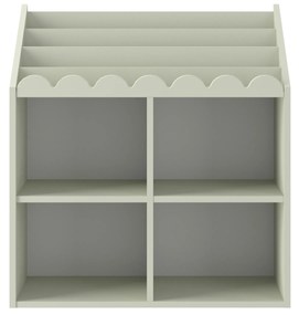 Knižnica Book Nook sage