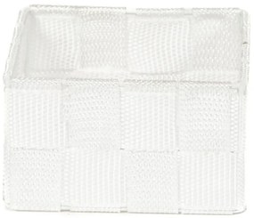 Compactor Úložný organizér do zásuvky Compactor TEX - košík S, 12 x 12 x 7 cm, biely, S