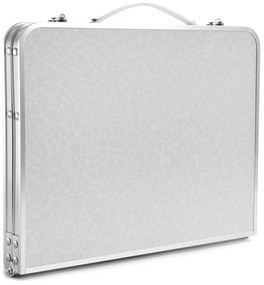 Skládací turistický stolek Marco bílý