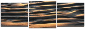 Obraz na plátne - Piesok s textúrou - panoráma 5128D (90x30 cm)