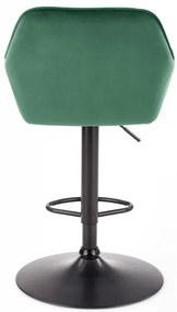 Barová stolička H103 Halmar Tmavo zelená