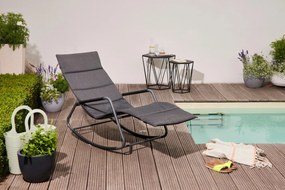 XXXLutz HOJDACIE LEŽADLO, čierna Siena Garden - Online Only záhrada - 001376003902