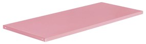 Kovová polica JAN I BEATA, 898 x 360 x 20 mm, Fresh Style: púdrovo ružová