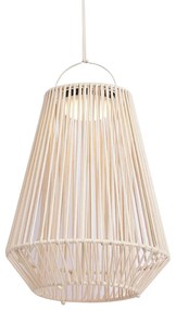 Bohemian stolná lampa béžová vrátane LED 3-stupňové stmievanie IP54 solárne nabíjanie - Duca