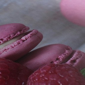 Obraz makrónky (120x50 cm)