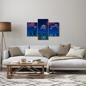 Obraz - Ohňostroj v Miami (90x60 cm)
