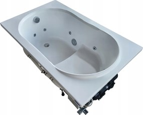 Hydromasážna Vaňa 120x75 So Sedadlom Pre Zdravotne Postihnutých Malá Ivea