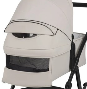 Lionelo - Kombinovaný kočík 2 v 1 AMBER PLUS pieskovo-béžový