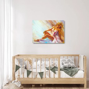 Sklenený obraz - Tanečnica (70x50 cm)