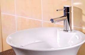 Sapho Sapho, RHAPSODY stojánkova umývadlová batéria bez výspuste, výška 152mm, chrómová, 5502/S