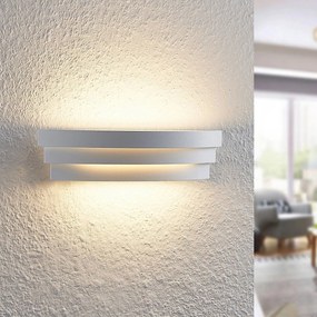 Arcchio Harun LED nástenná lampa 30 cm biela