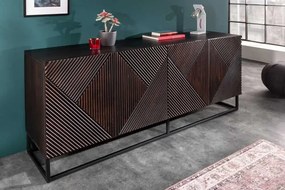 Rozbalená komoda z masívu Creativo Mango 177cm