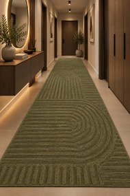 Koberec Boston 8025 OLIVE rozmery koberec: 160x220 cm